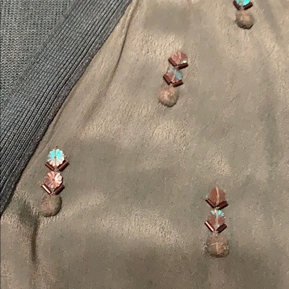 Blink London SM Teal ButtonUp Cardigan - Picture 2 of 3